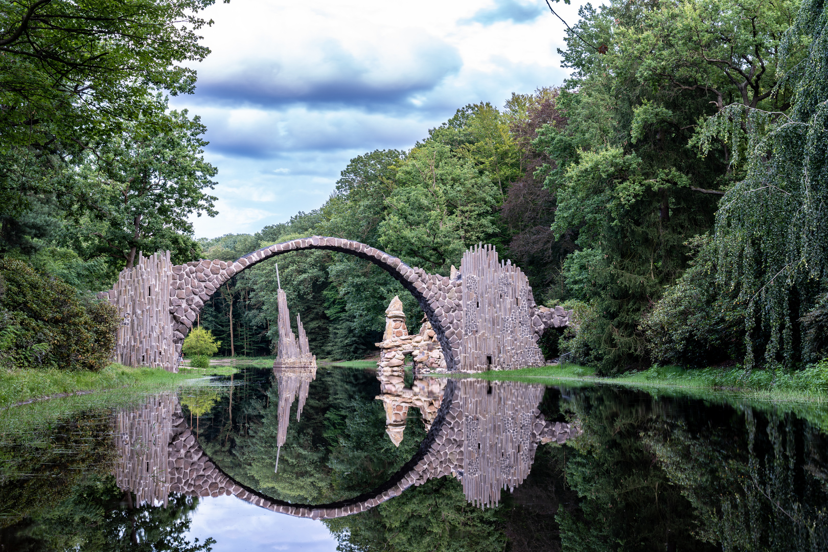 Die Rakotzbrücke in Kromlau Nr. 1