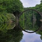 Die Rakotzki-Brücke in Kromlau