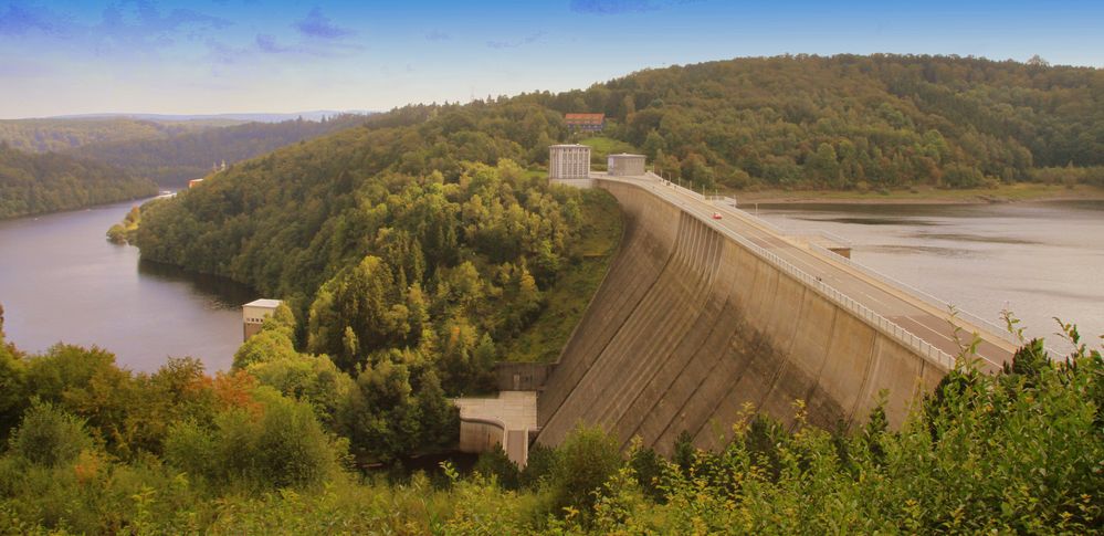 die Rappbode-Talsperre Foto & Bild | architektur, talsperren, dämme