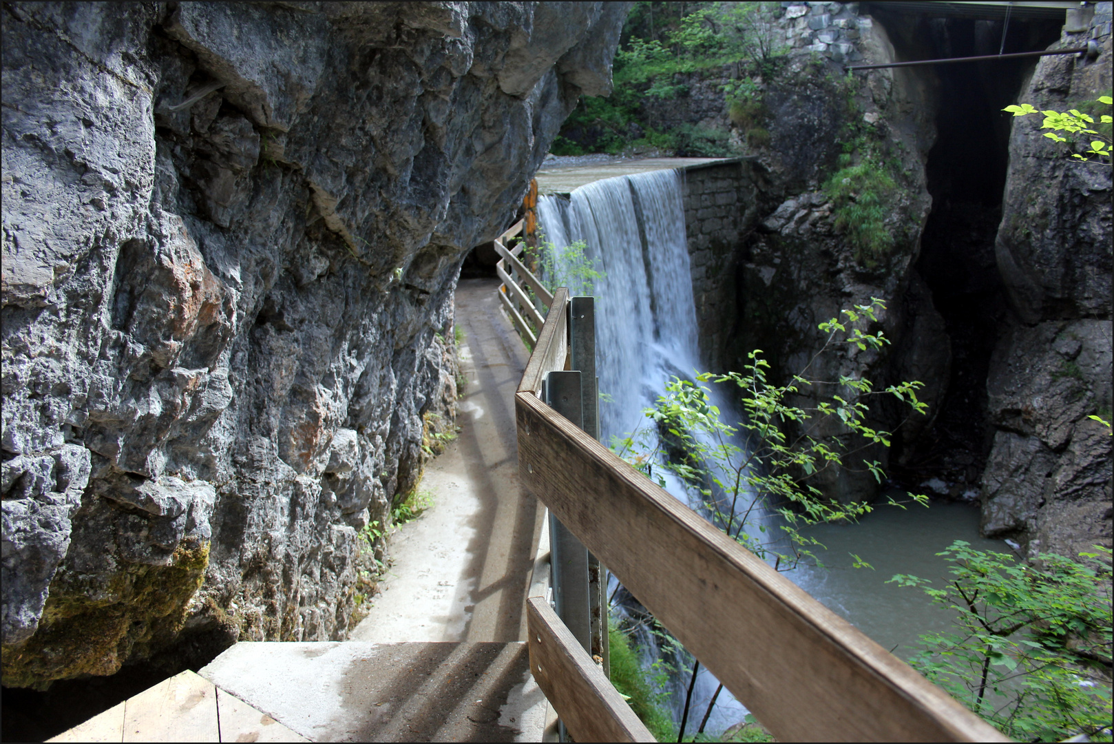 Die Rappenlochschlucht...