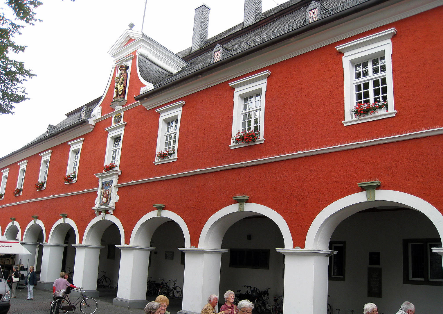 Die Rathaus-Fassade von Soest