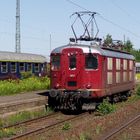 Die Re4/4 10019 der Centralbahn mit einem Sonderzug in Viersen am 19.06.2005