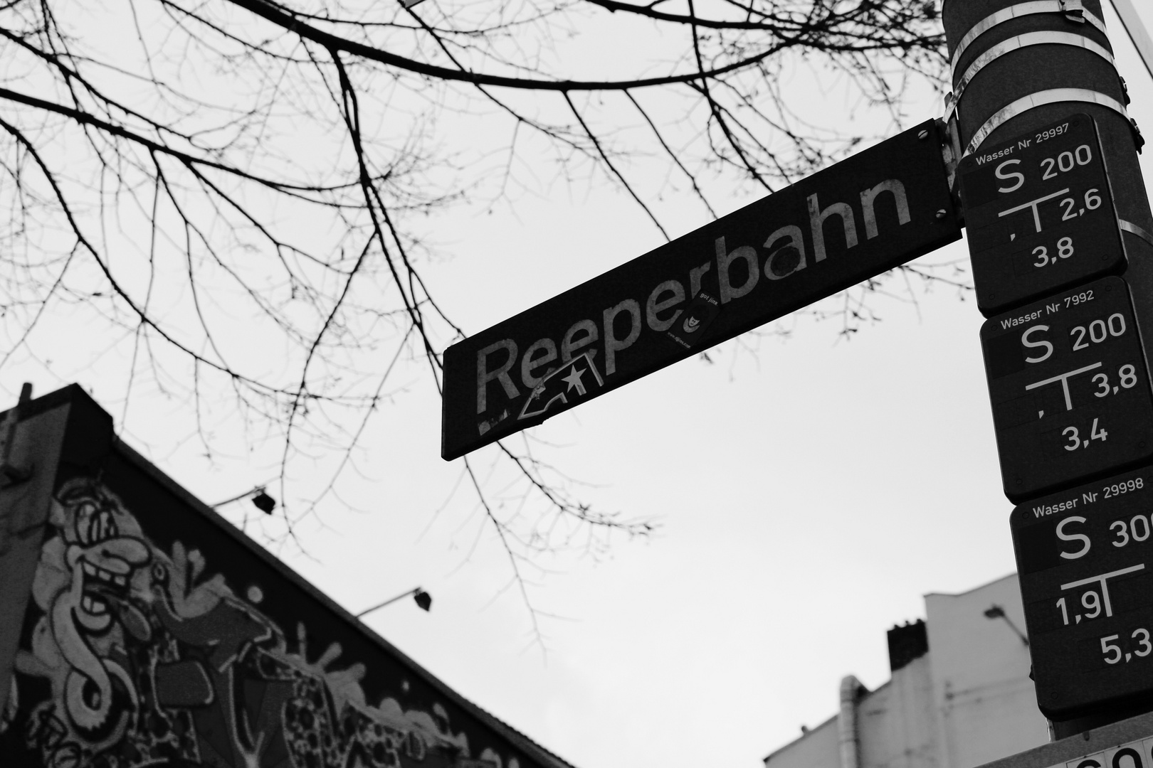 Die Reeperbahn nach der Freiheit rauf.