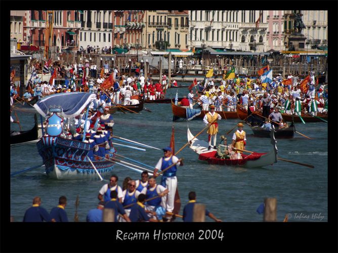 Die Regatta Historica in Venedig 2004