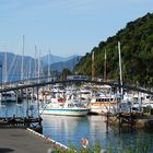 Die Regenbogenbrücke in Picton - Neuseeland 2009