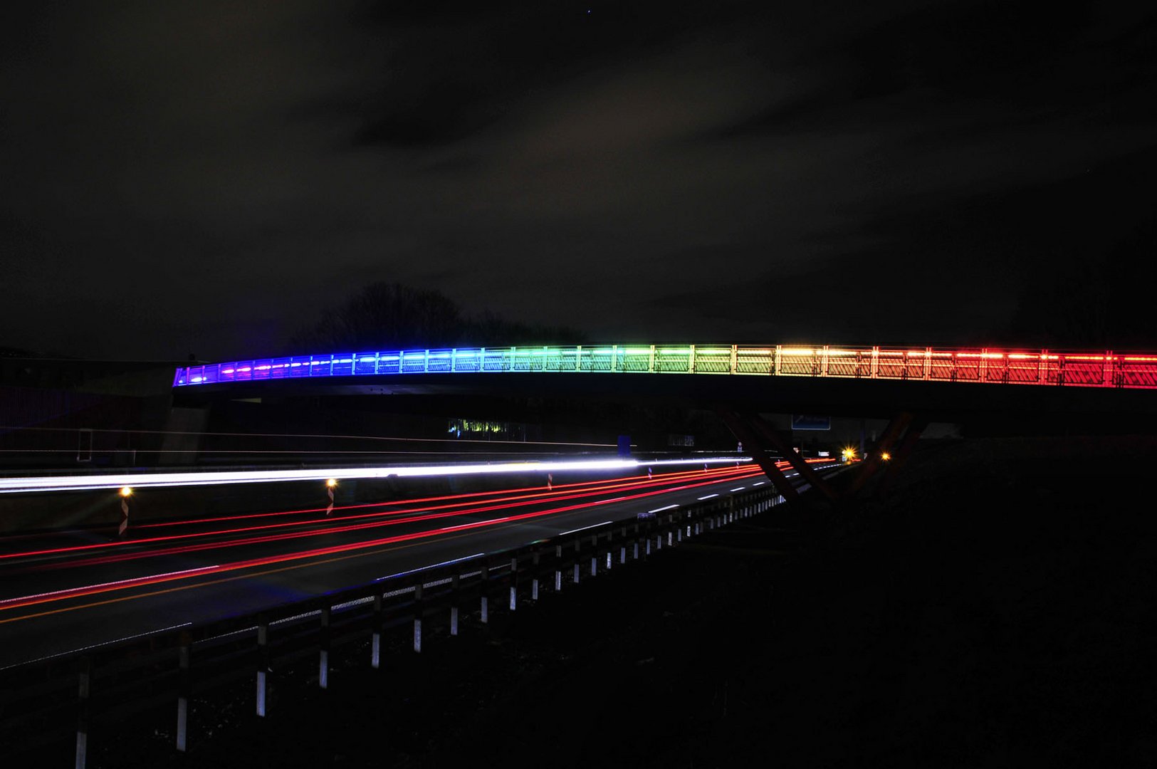 Die Regenbogenbrücke von Dortmund