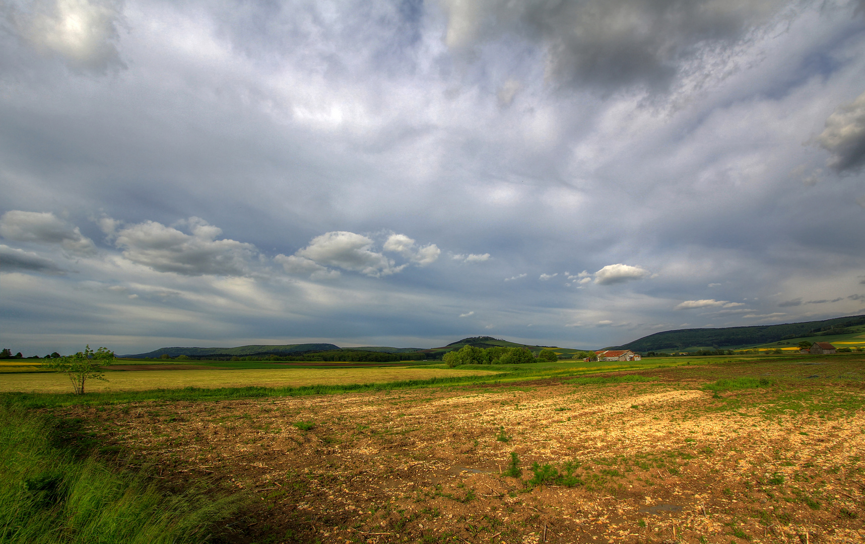 Die Regenfront zieht ab