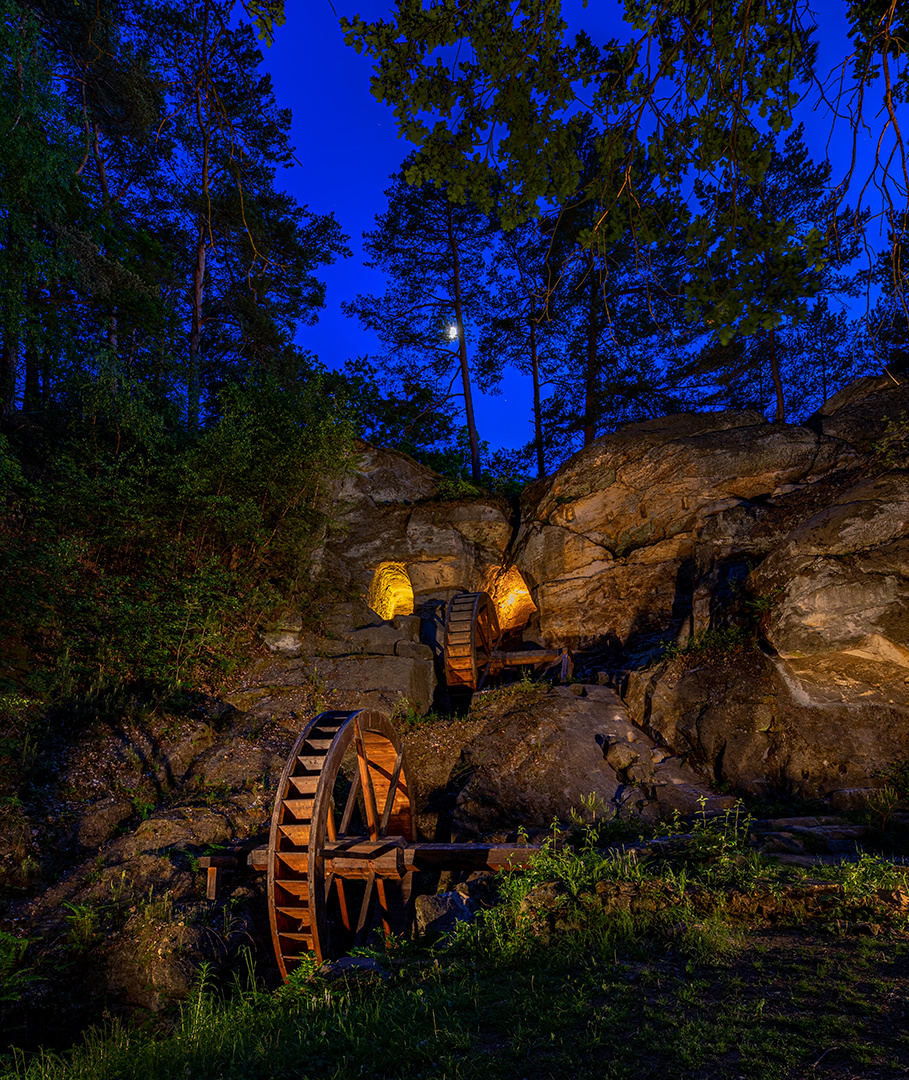 Die Regensteinmühle...