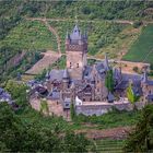 Die Reichsburg Cochem von oben