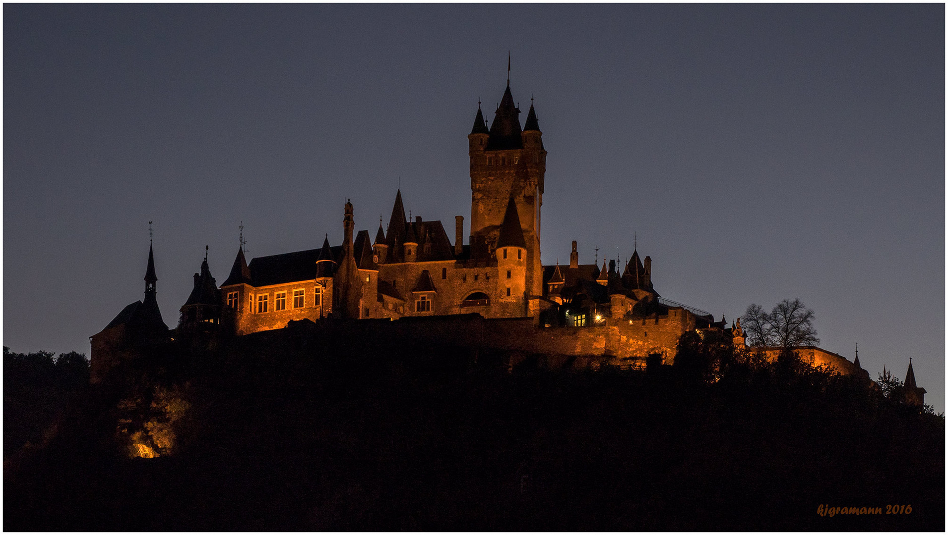 die reichsburg in cochem.....