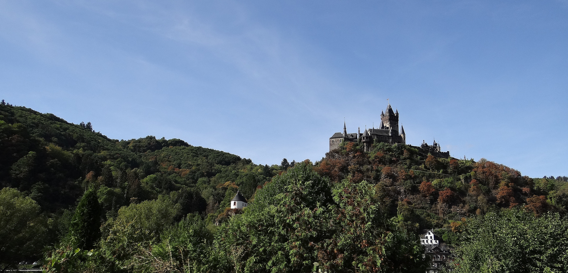 Die Reichsburg in Cochem ....