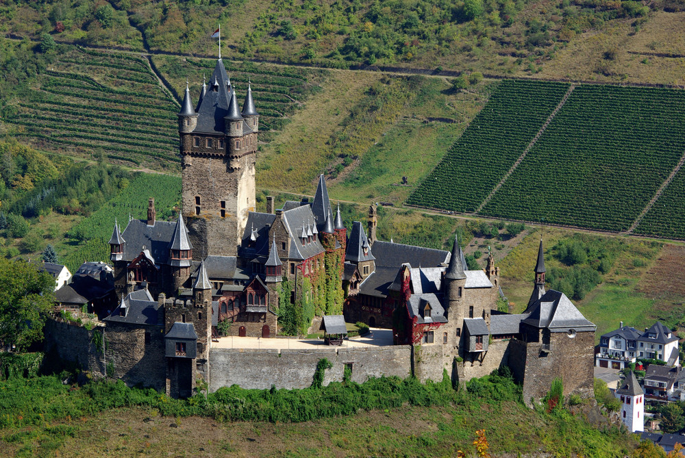 Die Reichsburg über Cochem / Mosel