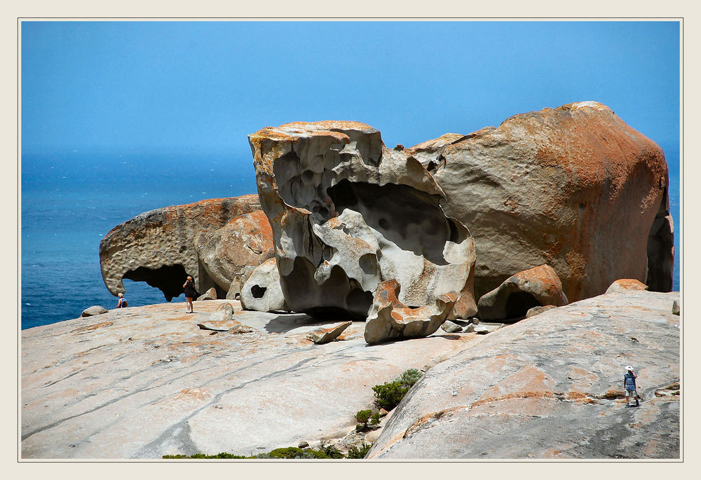 Die Remarkable Rocks am Kirkpatrick Point