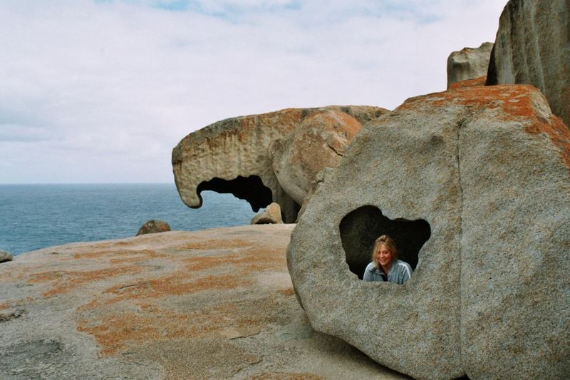 die Remarkable Rocks auf Kangaroo Island...