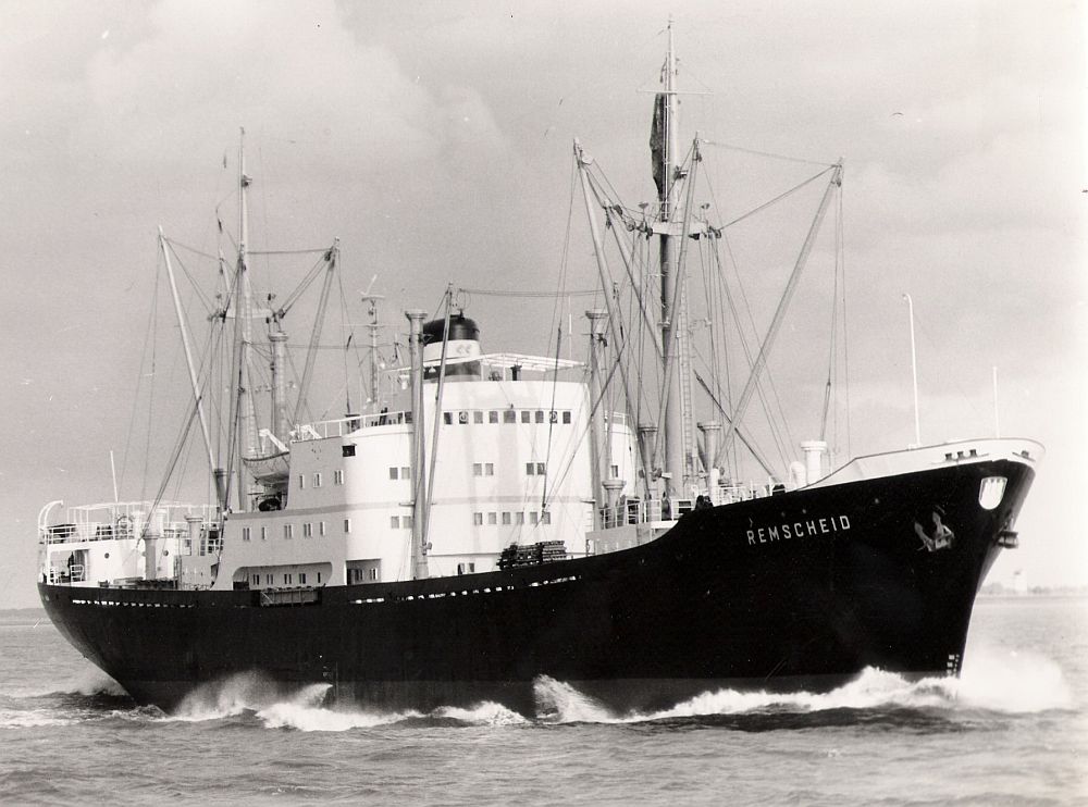 Die REMSCHEID am 20.08.1967 vor Cuxhaven