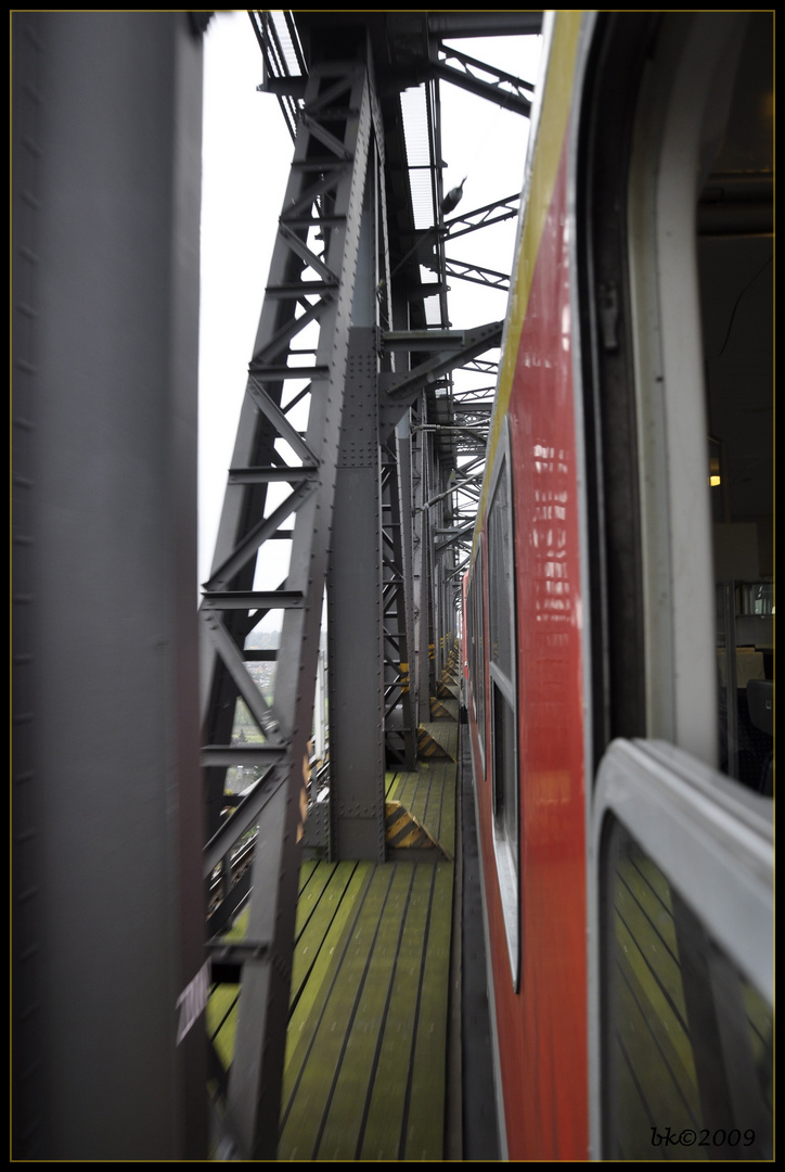 Die Rendsburger Hochbrücke mal aus einer anderen Sicht