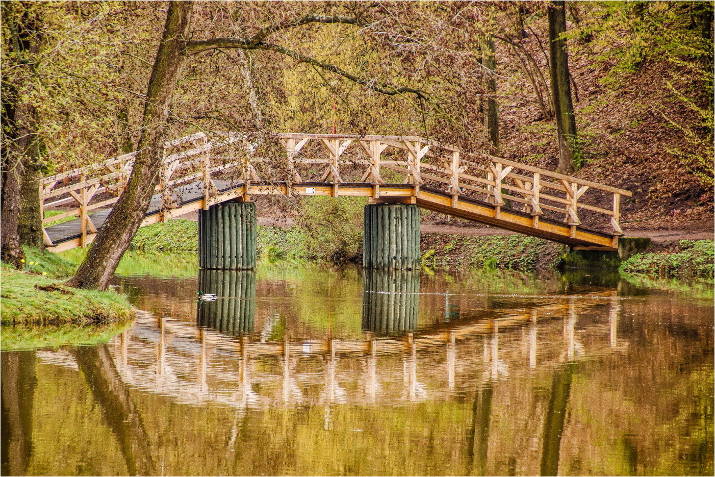 Die renovierte Brücke