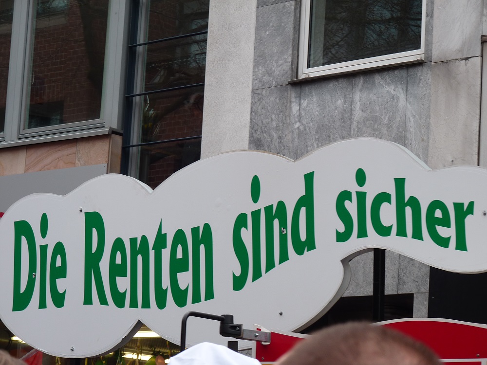 Die Renten sind sicher