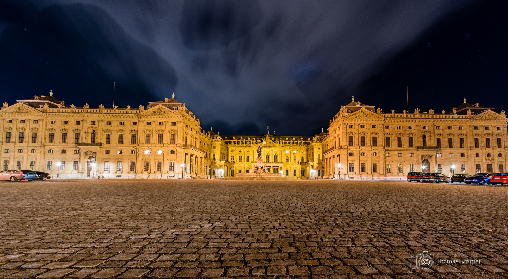 Die Residenz im Abendlicht  - D75_1765