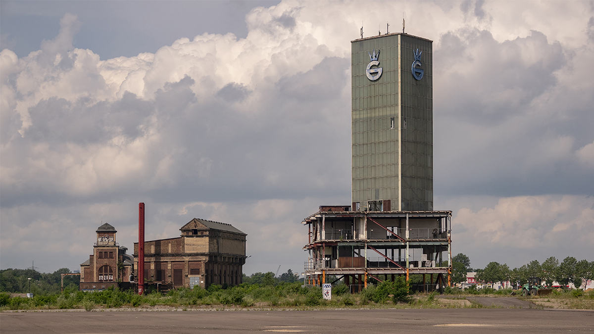 Die Reste der Glashütte