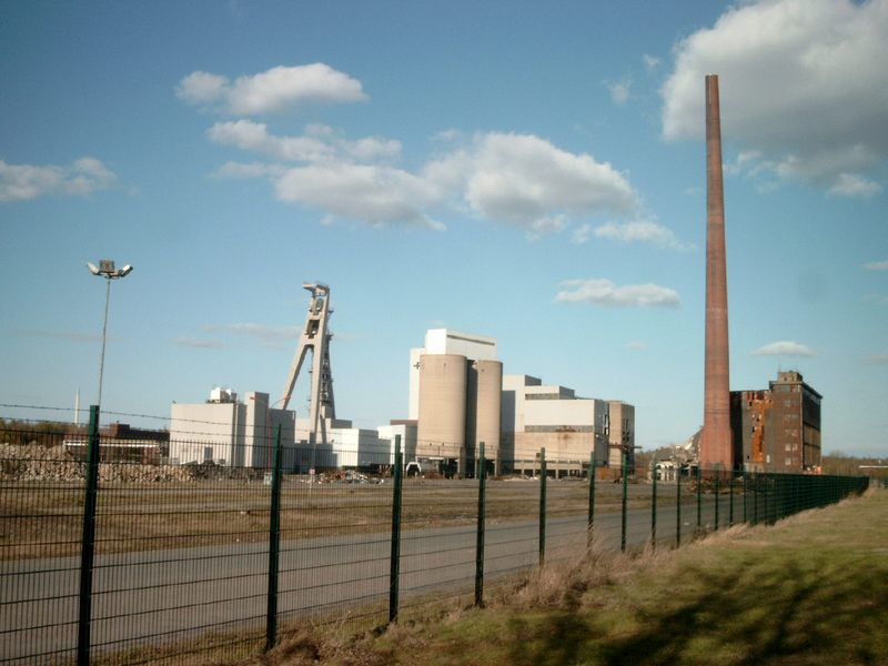 Die Reste vom Bergwerk Hugo