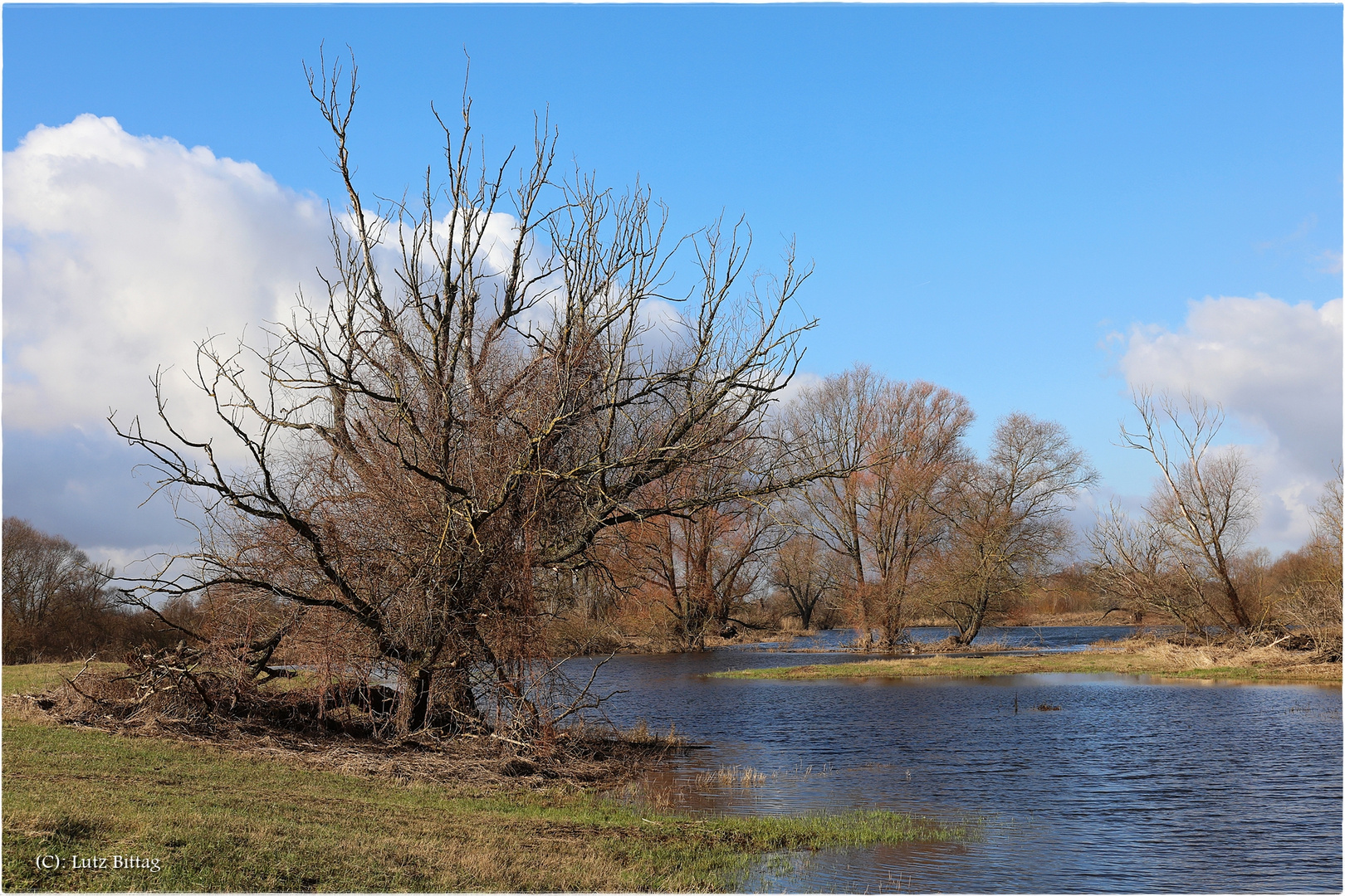 Die Rester vom Hochwasser