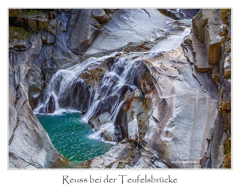 Die Reuss bei der Teufelsbrücke