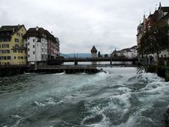 Die Reuss in Luzern