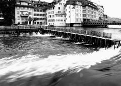 die Reuss in Luzern