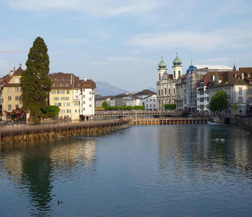 Die Reussbrücke ...