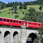 Die Rhätibahn auf den Schienen der Berninabahn