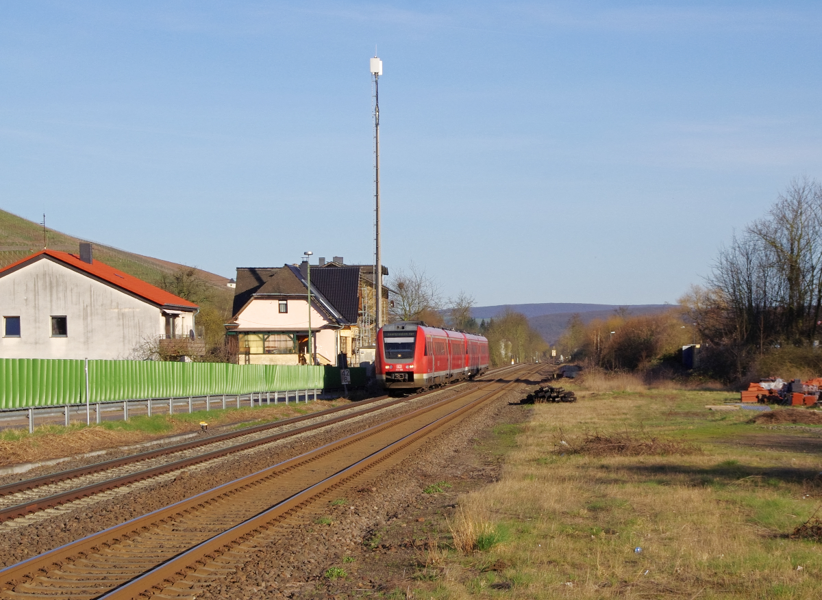 Die Rhein - Nahe Bahn.....