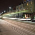 Die Rheinbahn im Schnee