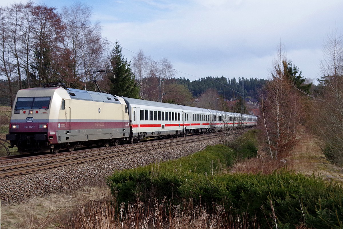 Die Rheingold auf dem Weg ins Rheintal