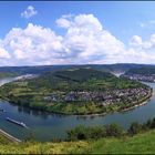 Die Rheinschleife bei Boppard