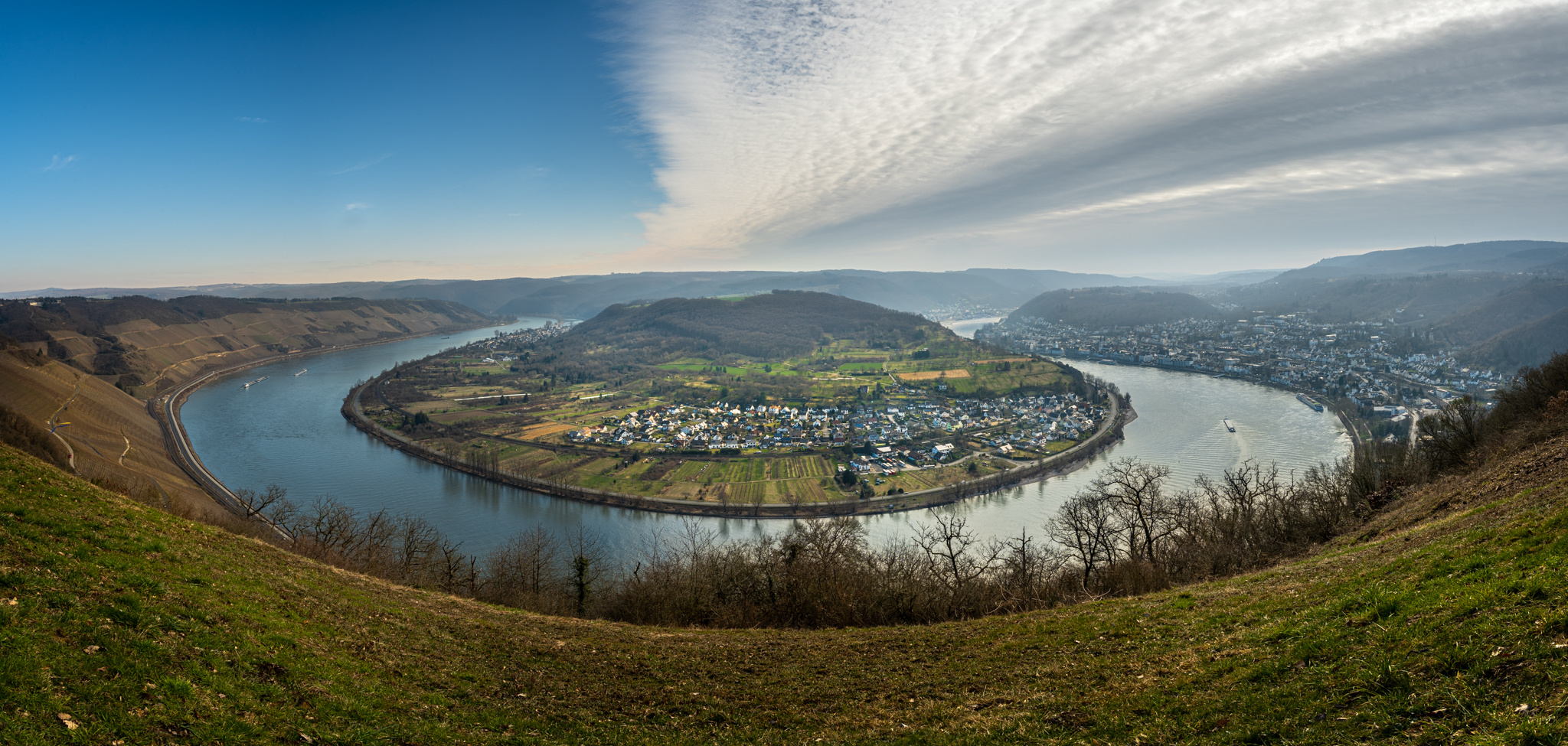 Die Rheinschleife