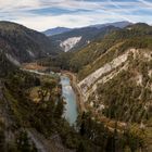 Die Rheinschlucht hinauf