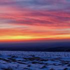 Die Rhön in Flammen (Blick von der Wasserkuppe)