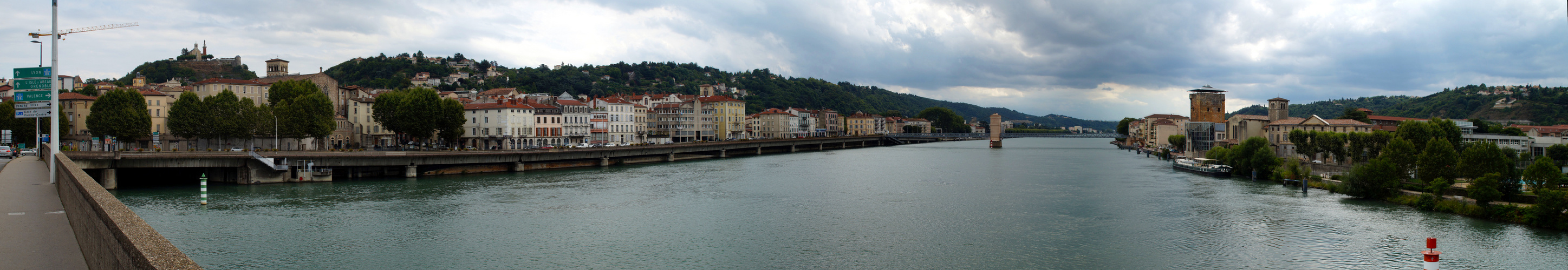 Die Rhône bei Vienne