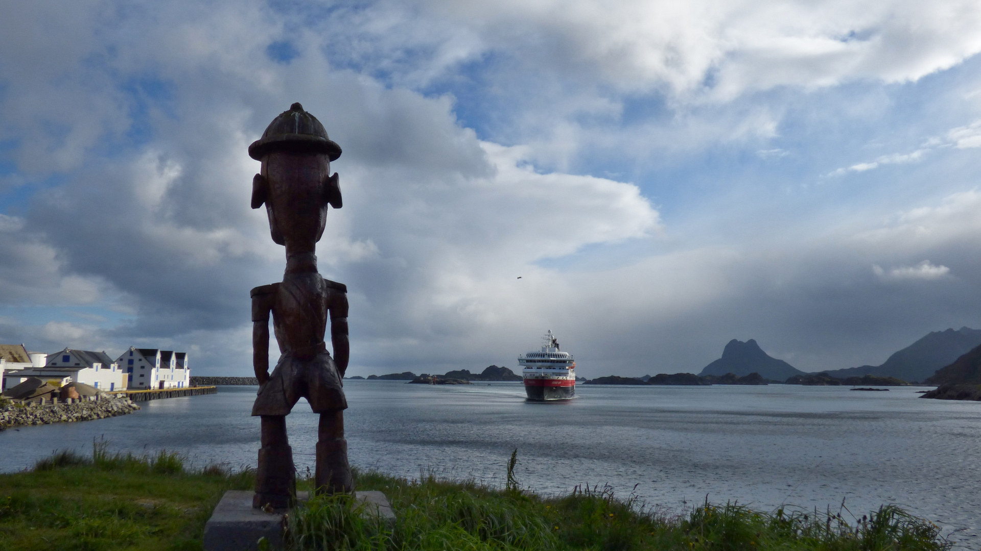 DIE RICHARD WITH VOR STAMSUND,AUF DEN LOFOTEN