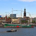 Die "Rickmer Rickmers" beim Hamburger Hafengeburtstag 2023