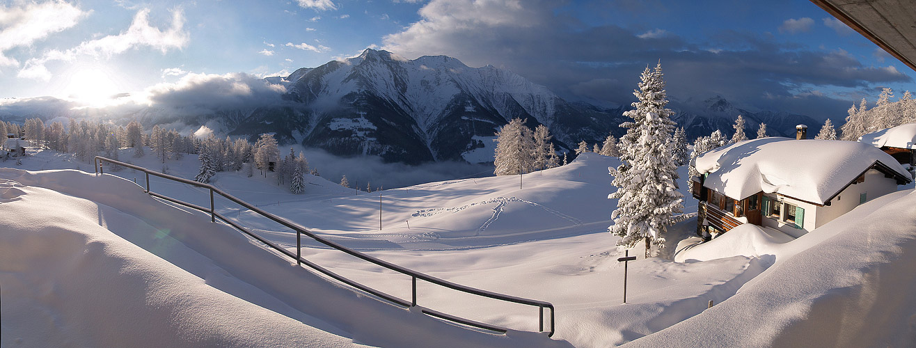 Die Riederalp im Winter