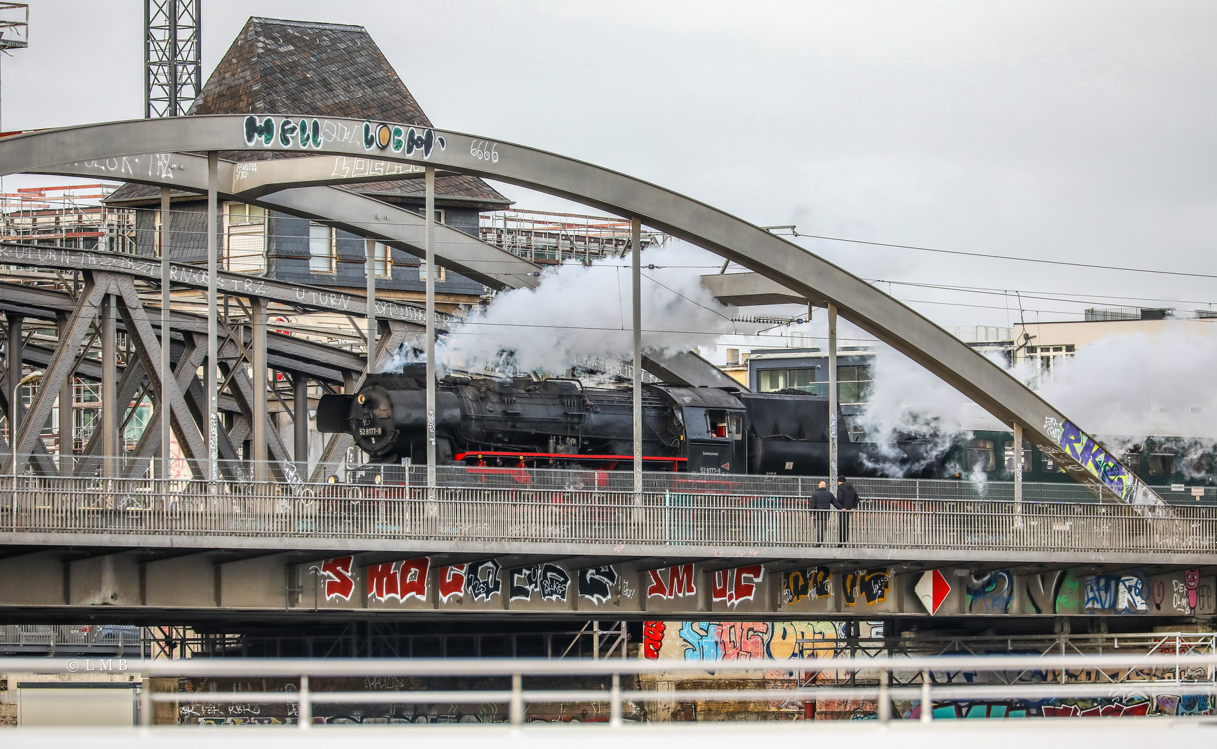 Die Ringbahnbrücke Oberspree