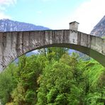 Die Ritibrücke befindet sich unterhalb von Stalden