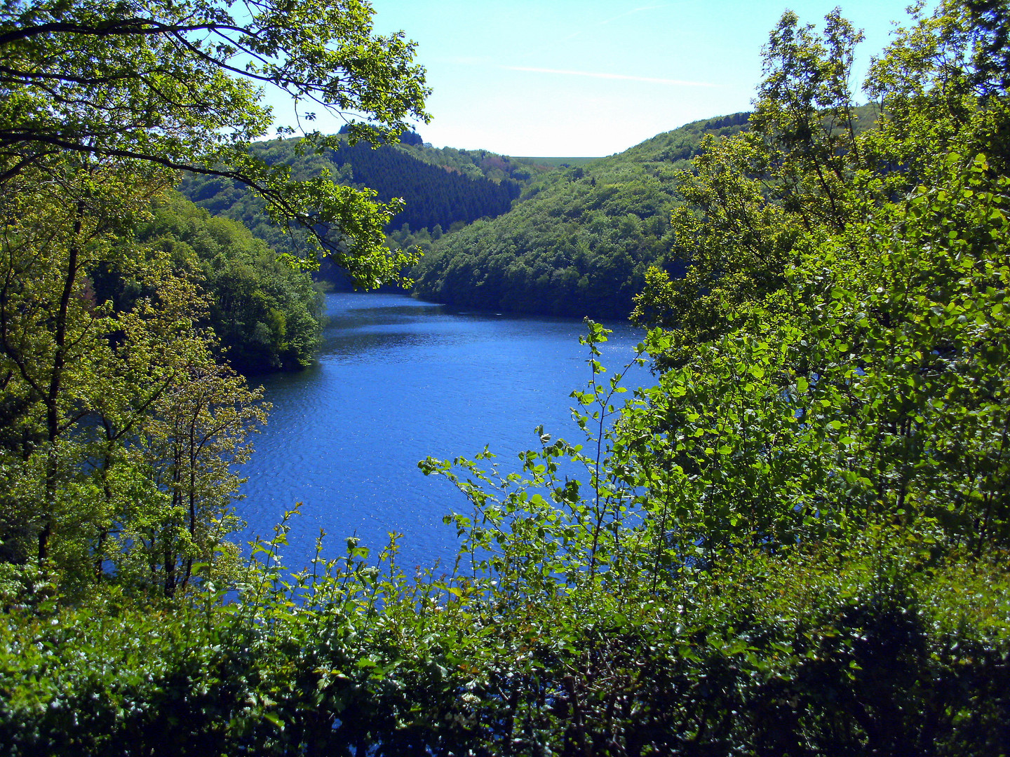 Die Riveris-Staustufe bei Trier