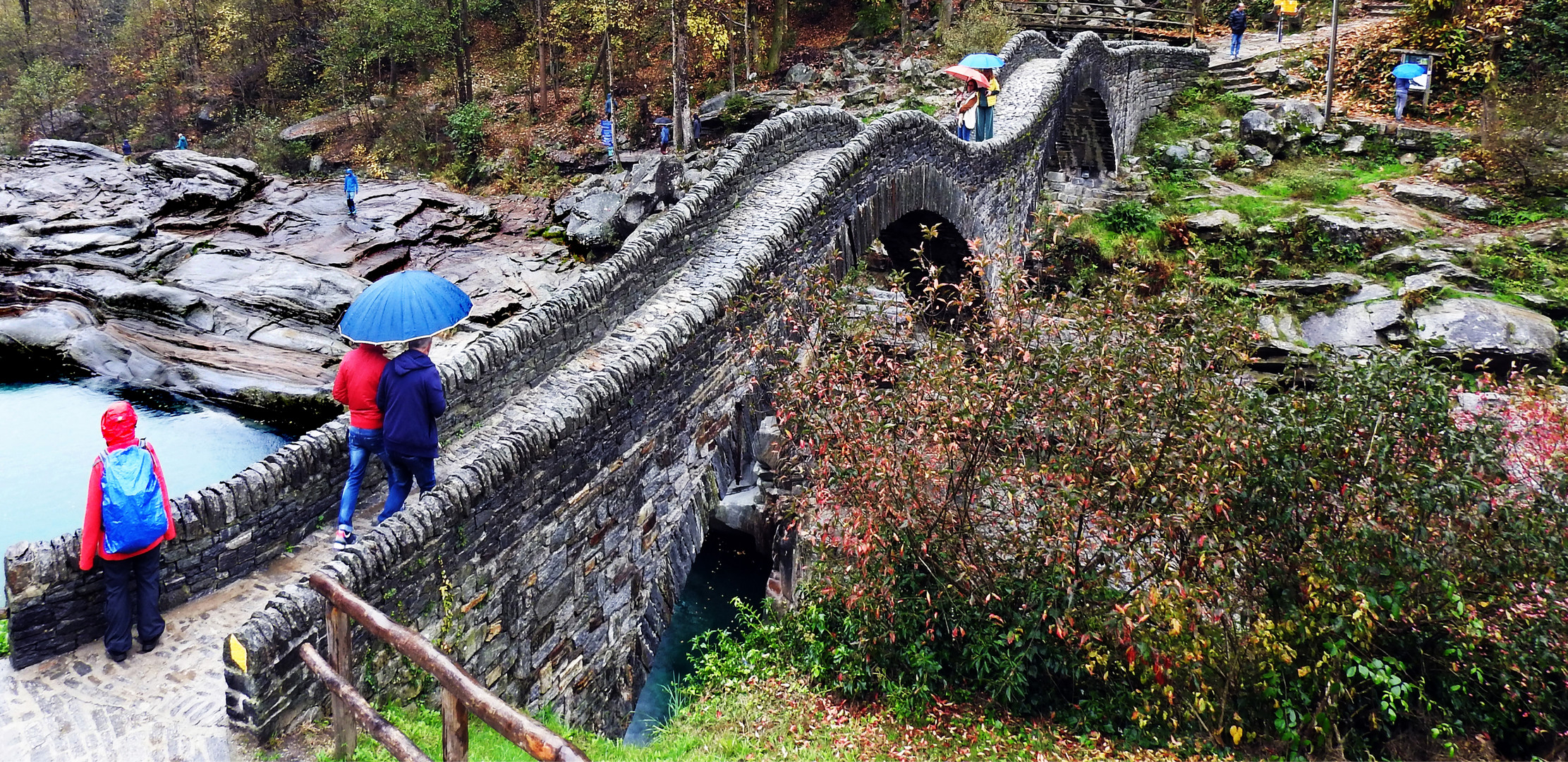 die Römerbrücke bei Lavertezzo