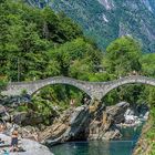 Die "Römerbrücke" Ponte dei Salti