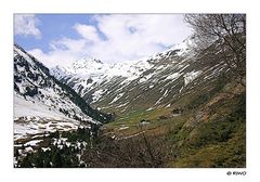 die Rofenhöfe im Ötztal hinter Vent...........