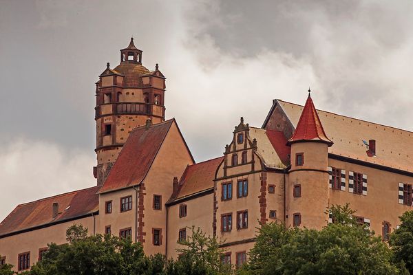 Die Ronneburg von Nordwesten