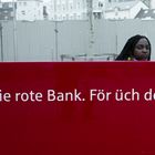 Die rote Bank.